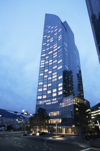 파크 하얏트 부산 외부